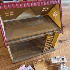 シルバニアファミリー　赤い屋根のおうち　家具セットの画像