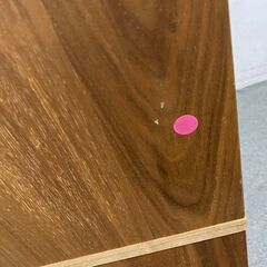 無印良品/MUJI スタッキングシェルフ ウォールナット材 3段×3列 幅122 オープンシェルフ 間仕切り 収納家具 中古家具 店頭引取歓迎 R9478の画像