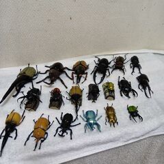 カブトムシ＆クワガタフィギュア19個セット