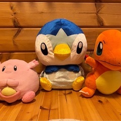 ポケモン　3体　ぬいぐる