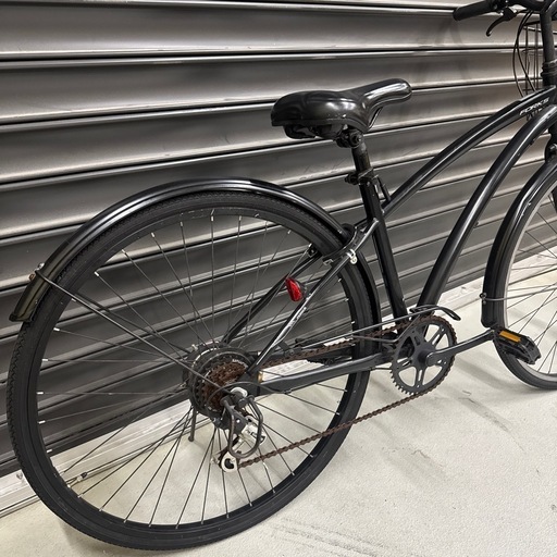 27インチ　自転車　マットブラック