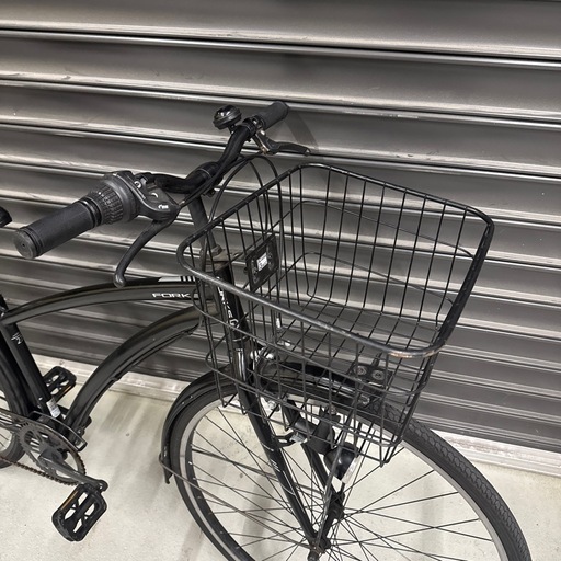 27インチ　自転車　マットブラック