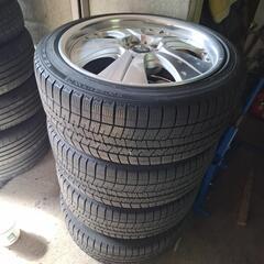 18インチ    バリ目スタットレスタイヤホイール