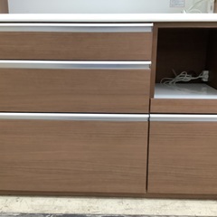 ニトリ キッチンボード クロード W120cm 管C250512AK (ベストバイ 静岡県袋井市)の画像