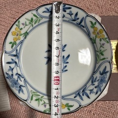 陶器の皿　５枚セットの画像