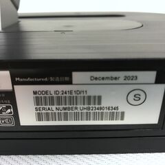 PHILIPS 23.8型　液晶モニター 241E1D 2023年製の画像