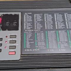 「受け渡し者が完了」カシオキーボードの画像
