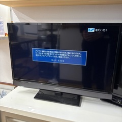 TOSHIBA 32V型 液晶テレビ 12年製 リモコン欠品