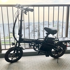 フル電動自転車　モペット　ひねちゃ　ジャンク
