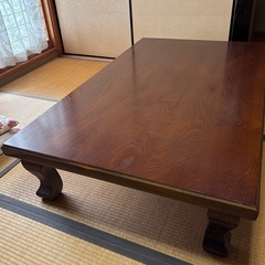 座卓　ローテーブル　天然木　