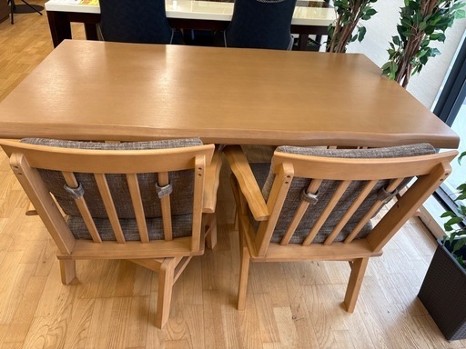 値下げしました。N984★ダイニング４点セット★ダイニングテーブル★幅1500ｍｍ