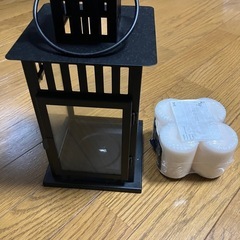 BORRBY ボッルビー ブロックキャンドル用ランタン - 室内...