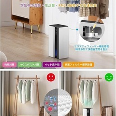 【新品未使用品】除湿機 衣類乾燥 20畳対応 静音 小型 除湿器 PSE認証済（白）の画像