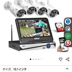 HiseeuのNVRシステムと電源不要電池式カメラセット

