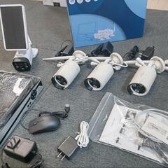 HiseeuのNVRシステムと電源不要電池式カメラセット

の画像