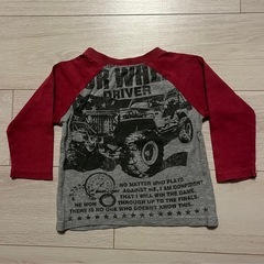 長袖Ｔシャツ2枚､長袖ロンパース4枚の画像