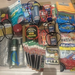【値下げしました】ルームミラーやコーティング等カー用品大量まとめ売り　値下げ可能の画像