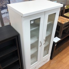 【トレファク中央林間店】キャビネット　サン　2枚扉