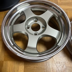 15インチ　4穴　PCD100 6.5j ＋38 4本セット