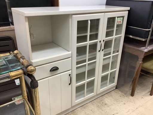 ニトリ 食器棚 管C250512DK (ベストバイ 静岡県袋井市)