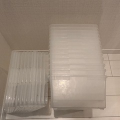 【取り引き中】調整収納ケース　収納ボックス　おもちゃ整理　　の画像