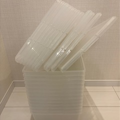 【取り引き中】調整収納ケース　収納ボックス　おもちゃ整理　　の画像