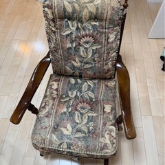 【飛騨産業 キツツキマーク】アンティーク ロッキングチェア 高級椅子