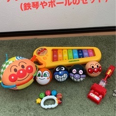 アンパンマンの玩具セット