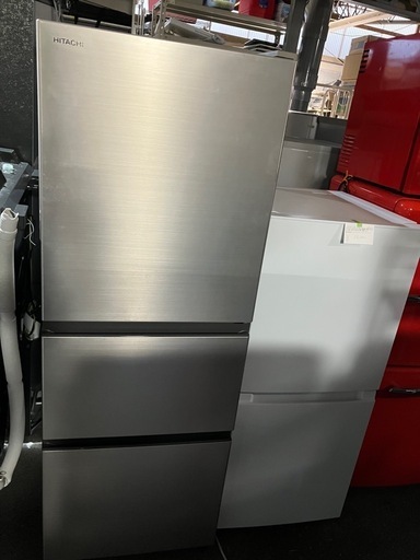 ☆値下げ☆I2505-362 日立 ノンフロン冷凍冷蔵庫 R-27RV(N) 2021年製 動作確認済み 容量265L 中古美品