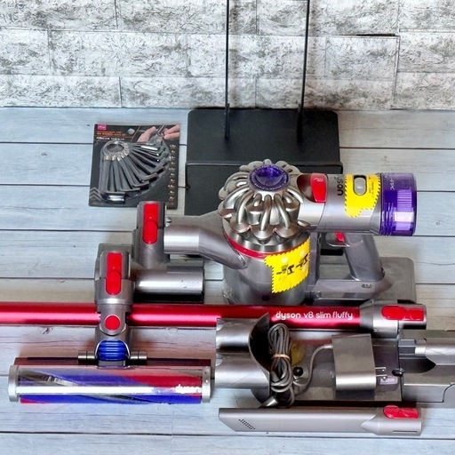 Dyson V8 Slim Fluffy SV10K スタンドセット