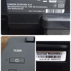 Canon キャノン PIXUS インクジェットプリンター 複合機 ブラック TS3330 現状品の画像