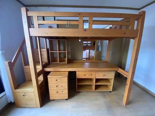 2020年コイズミ学習家具ロフトベッド(キッズ)