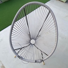ジャンク品　ベランダ用チェアの画像