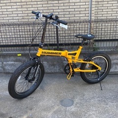 【美品】HUMMER(ハマー) FDB206FAT-BIKE 2...