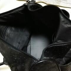 値下げ　オーストリッチ風　合皮バックの画像