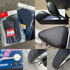 ⭐️スーパーモレ快速2スト⭐️バッテリー・プラグ・シート・エアクリなどなど新品交換⭐️スピードは60km/h確認❗️快調です^_^50cc原付スクーター⭐️の画像