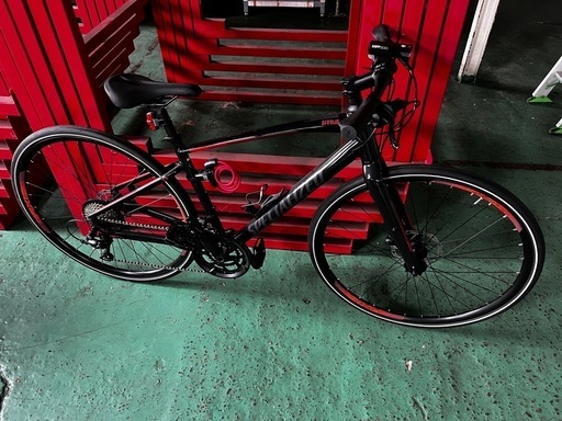 品質が完璧 Specialized クロスバイク ブラック 未使用ヘルメッ手袋未使用 自転車本体