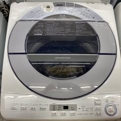 【愛品館江戸川店】保証充実　シャープ　2019年製　8.0kg全...