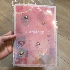 キャンメイク　クリアファイル　B6サイズの画像