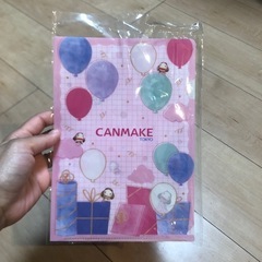 キャンメイク　クリアファイル　B6サイズ