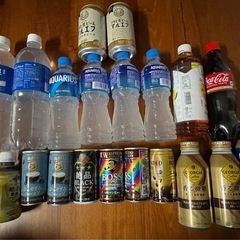 缶・ペットボトル飲料20本セット(ビール2本)