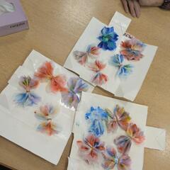 薔薇 造花 手作りの画像
