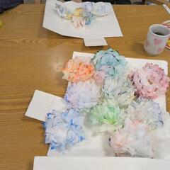 薔薇 造花 手作りの画像