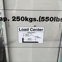 Bishamon STL25 脚立 最大250kg  手動油圧リフトの画像