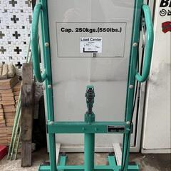 Bishamon STL25 脚立 最大250kg  手動油圧リフト