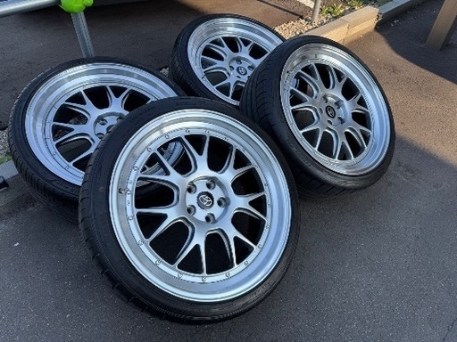 21インチ！BBSタイプ！アルミタイヤ4本セット！9J.10J