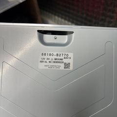 ダイハツ純正　カーオーディオデッキ 86180-B2770の画像