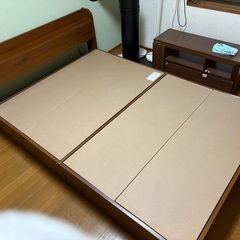 ベッド シングルベッド 収納付き ベッドフレーム シングル セミ...