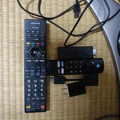 32型TV＆Amazon Fire TV stickの画像