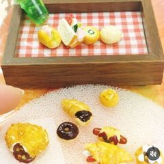 体験　粘土で可愛いミニチュアフード教室